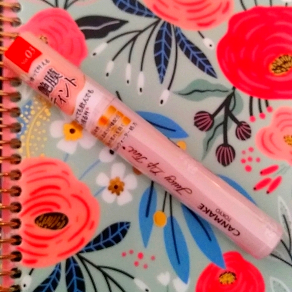 Japanese Brand Lipstick can make Juicy Lips tint 03 Deep Orange